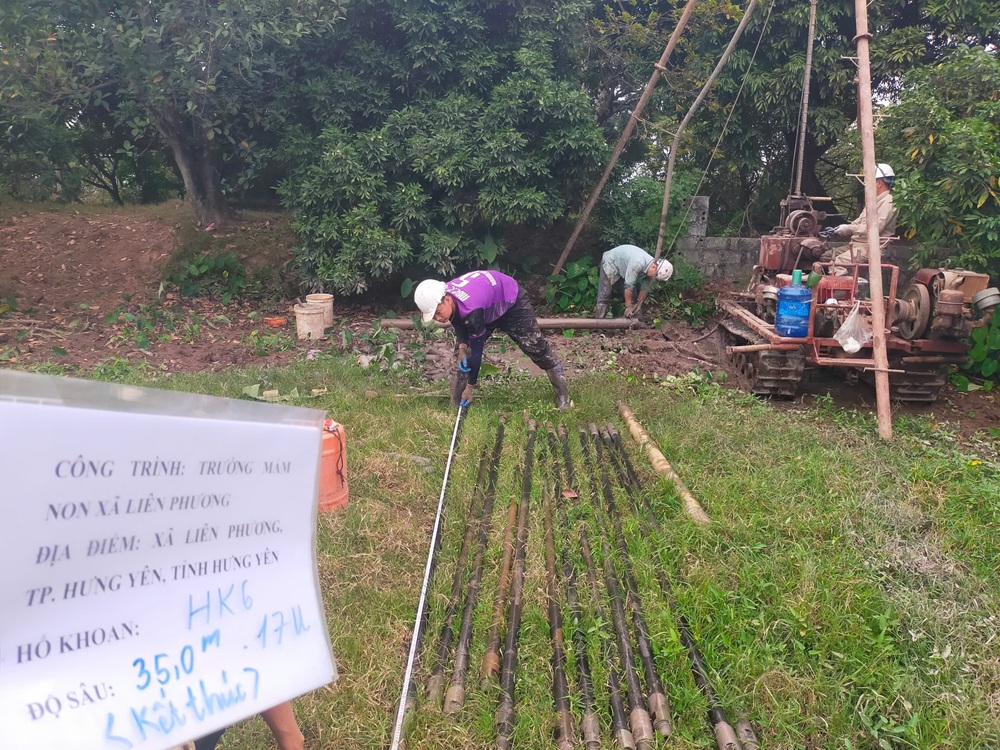 Công trình trường Mầm non xã Liên Phương